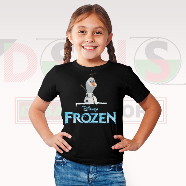 Cute Olaf Snowman Movie Character Tee Disney Frozen