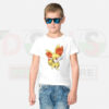 Fennekin Pokémon graphic printed on kids and adult T-shirt