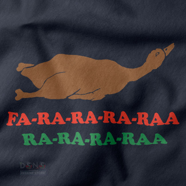 Funny Fa Ra Ra Ra Raa Duck Christmas Dinner Graphic Tee