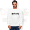 Hashtag Selfie Social Media Graphic Sweatshirt