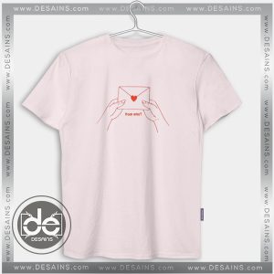 Buy Tshirt Love Letter Japanese Tshirt Womens Tshirt Mens Tees size S-3XL