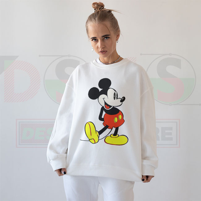 Mickey-inspired Slow & Steady graphic sweatshirt