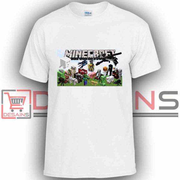 Buy Tshirt Minecraft Games Tshirt Kids Youth and Adult Tshirt Custom