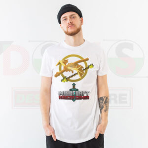 Minecraft survival mode parody shirt for gaming fans