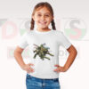 Mutant Ninja Turtles characters graphic T-shirt in retro cartoon style