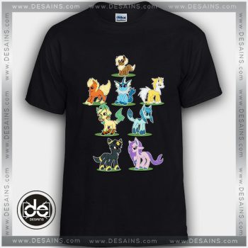 Buy Tshirt Pokemon Go Eevee Evolution Tshirt Kids Youth and Adult Tshirt Custom