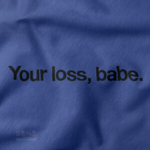 Sassy statement typography tee for girls