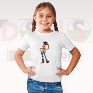 Sheriff Woody Toy Story character graphic printed on T-shirt”