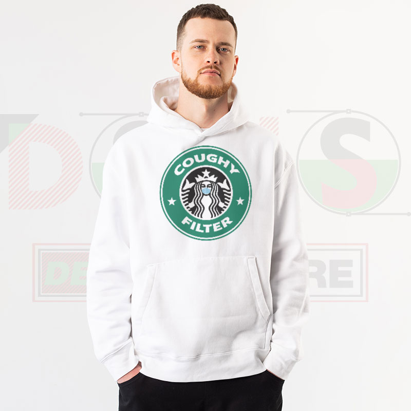 Star Coffee Sci-Fi Parody Hoodie with Funny Coffee Graphic