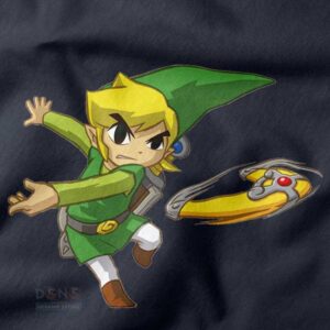 The Legend of Zelda Spin Attack graphic tee for Nintendo fans