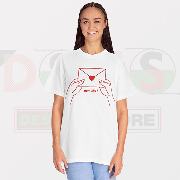 Buy Tshirt Love Letter Japanese