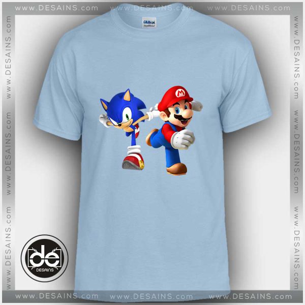 Buy Tshirt Mario Bros Sonic Dash Tshirt Kids and Adult Tshirt Custom