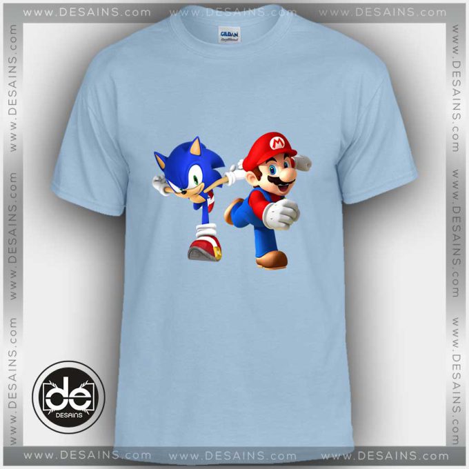 Buy Tshirt Mario Bros Sonic Dash Tshirt Kids and Adult Tshirt Custom