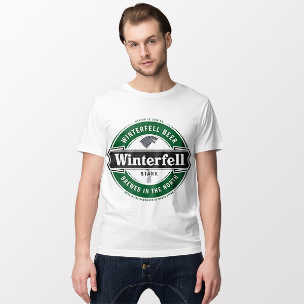 Tshirt Winterfell Beer Game Of Thrones Funny