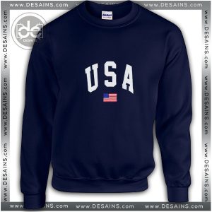 Buy Sweatshirt USA American Flag Sweater Womens and Sweater Mens