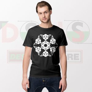 Yoda Snowflake Star Wars T-Shirt – Funny Christmas Holiday