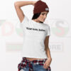 Your Loss Babe minimalist quote graphic t-shirt