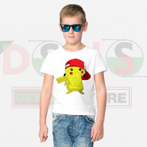 Zap Swag Mode – Pikachu Cool Hat Edition Kids T-shirt