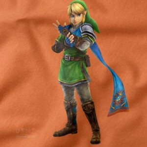 Zelda game tee with Hyrule Warriors artwork