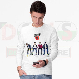5 Seconds of Summer rock band poster graphic sweatshirt