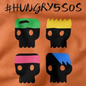 5 Seconds of Summer sweatshirt hungry meme design