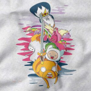 Adventure Time animated series pop culture t-shirt