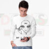 Alien smoke but is it art graphic sweatshirt