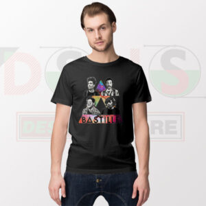 Bastille band logo graphic t-shirt indie pop merchandise