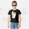 Baymax and Baby Pikachu graphic T-shirt pop culture design