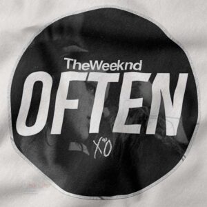 Black aesthetic R&B merch tee inspired by The Weeknd