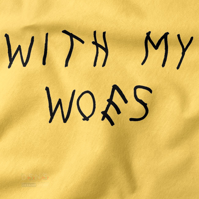 With My Woes Graphic Tshirt - Image 2