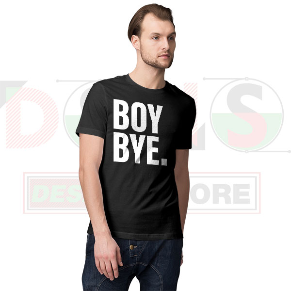 Boy Bye Meme Beyoncé Graphic T-Shirt in black