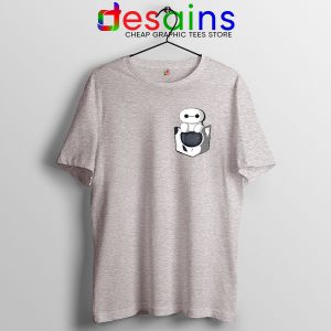 Buy Sport Grey Tshirt Baymax Pocket Big Hero 6 Merch