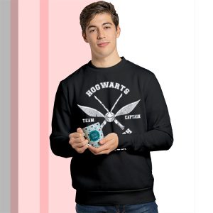 Buy Sweatshirt Black Quidditch Team Hogwarts Harry Potter