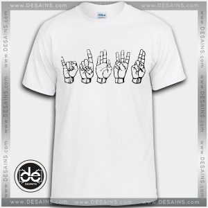 Buy Tshirt IDFWU Sign Language Tshirt Womens Tshirt Mens Tees Size S-3XL