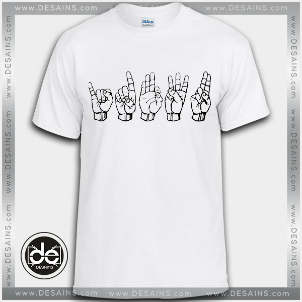 Buy Tshirt IDFWU Sign Language Tshirt Womens Tshirt Mens Tees Size S-3XL