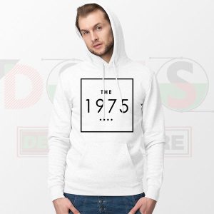 Classic The 1975 Logo Merch Hoodie - Retro Box Logo