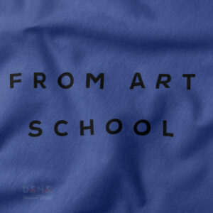 Creative art school streetwear tee
