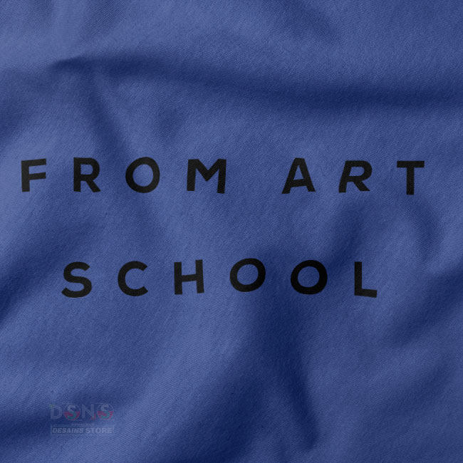 Creative art school streetwear tee