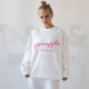 Cute dancing pineapple logo sweatshirt graphic