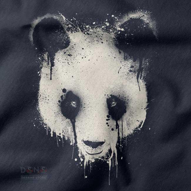 Cute panda streetwear graphic tee