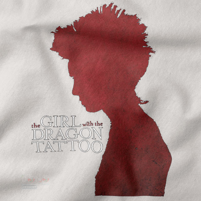Dragon Tattoo film pop culture streetwear tee