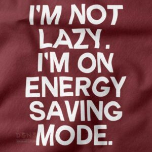Energy saving mode quote sweatshirt cozy streetwear
