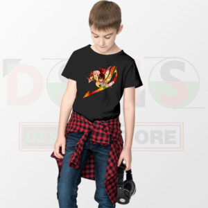 Fairy Tail anime manga graphic t-shirt streetwear style