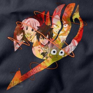 Fairy Tail guild anime t-shirt for otaku fashion lovers