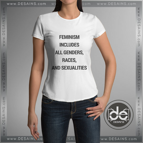 Buy Tshirt Feminism Includes All Genders Tshirt Womens Tshirt Mens Tees Size S-3XL