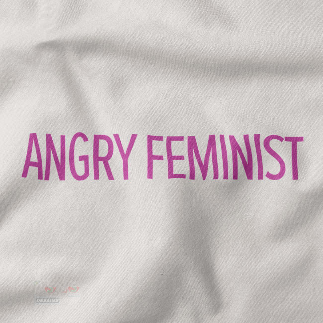Feminist streetwear quote T-shirt design