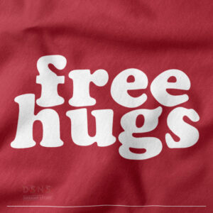 Free Hugs cute quote streetwear tee