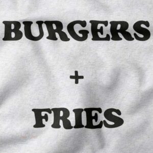 Fun fast-food aesthetic tee for snack lovers”
