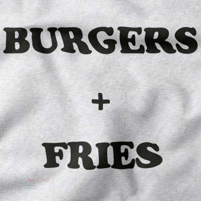 Fun fast-food aesthetic tee for snack lovers”